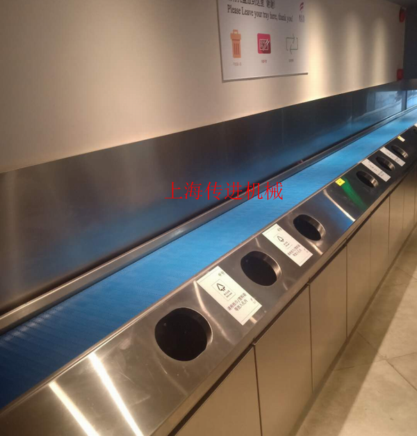 餐盤回（huí）收流水線